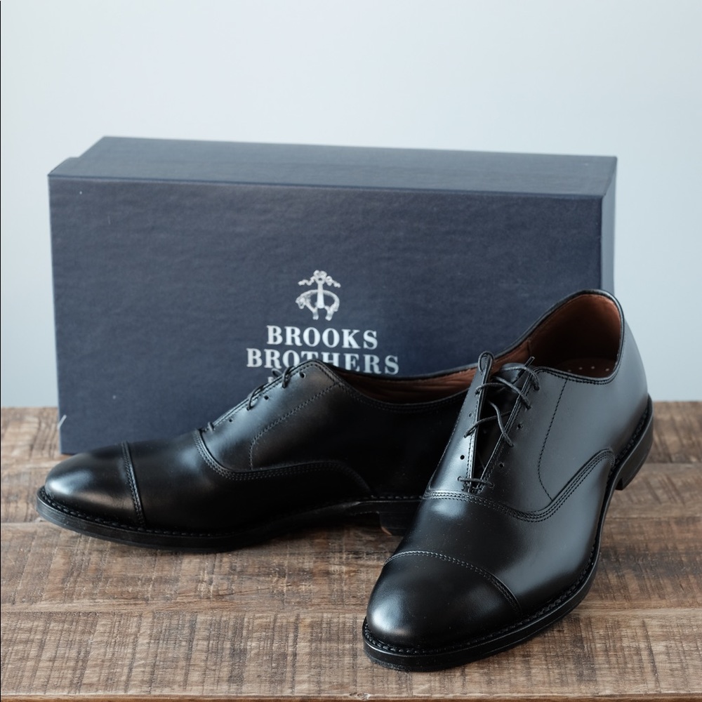 Brooks Brothers x Allen Edmonds Park Ave Captoe